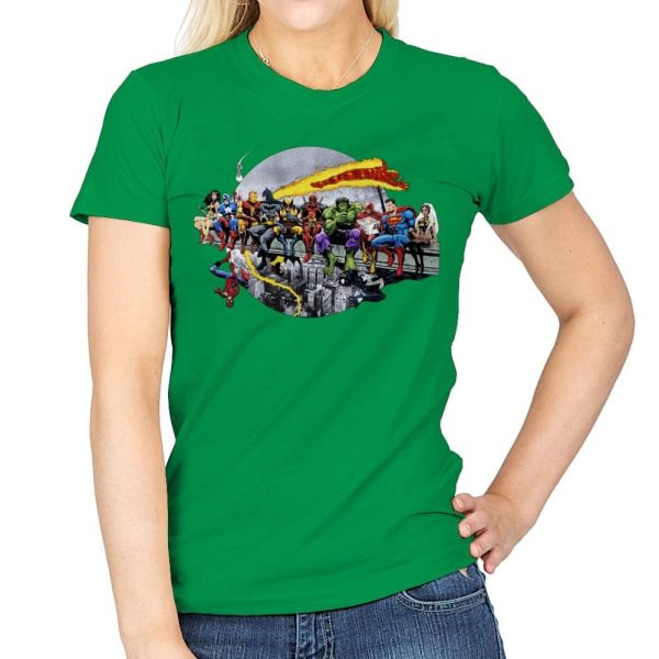 Superheroes Lunch Atop A Skyscraper - Best Seller - Womens Online Sale - Image 3