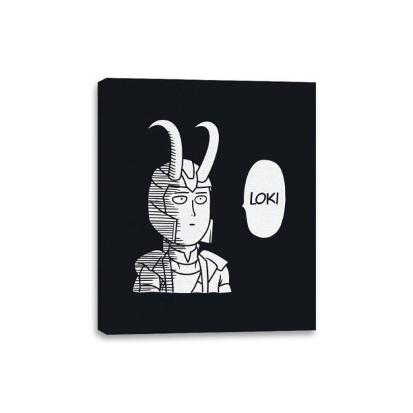 One Punch Loki - Canvas Wraps Discount