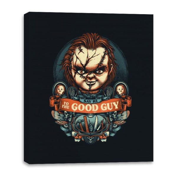 Say Hi to the Good Guy - Canvas Wraps For Sale - Image 3