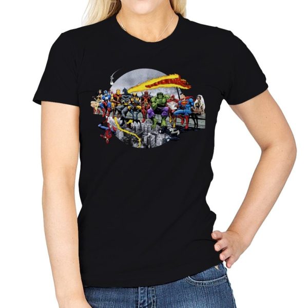Superheroes Lunch Atop A Skyscraper - Best Seller - Womens Online Sale - Image 2