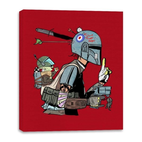 Tank Mando  - Canvas Wraps Hot on Sale - Image 3