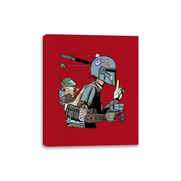 Tank Mando  - Canvas Wraps Hot on Sale