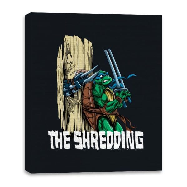 The Shredding - Canvas Wraps Online Sale - Image 3