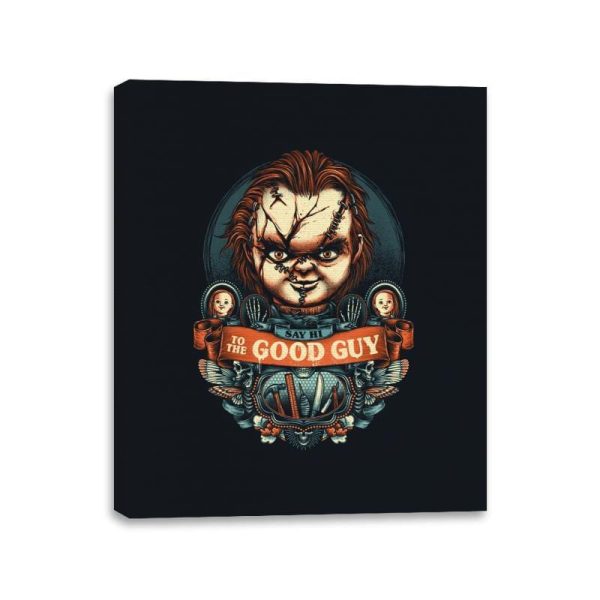 Say Hi to the Good Guy - Canvas Wraps For Sale - Image 2