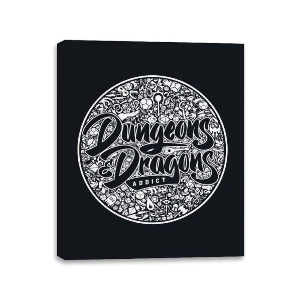 DnD Addict Mosaic - Canvas Wraps Discount - Image 2