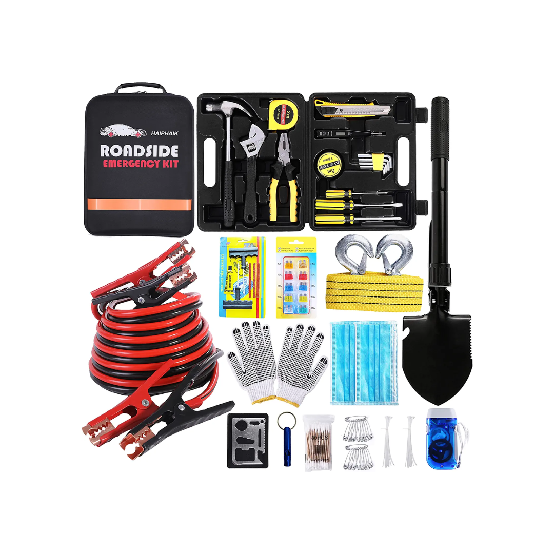 124 PCS Emergency Car Tool Kit Via Amazon on Sale