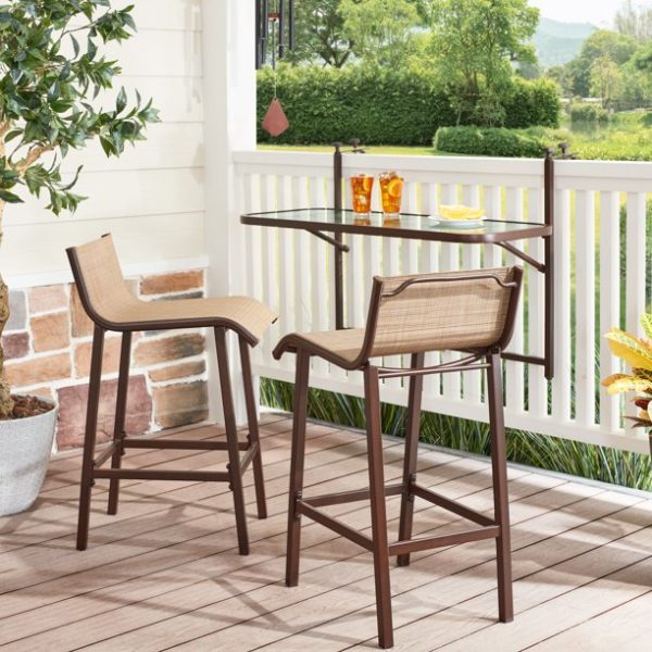 Mainstays Sand Dune 3-Piece Outdoor Bar Set Via Walmart Supply