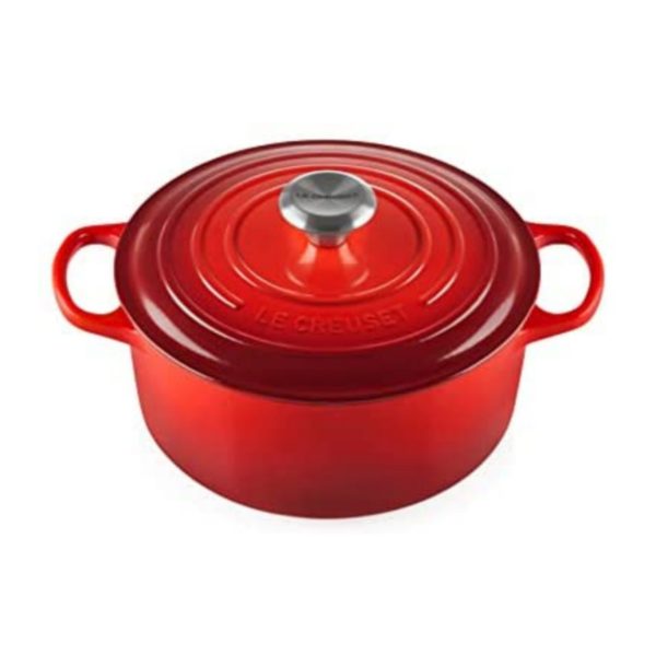 Le Creuset Enameled Cast Iron Signature Round Dutch Oven, 7.25 qt Via Amazon Online Hot Sale