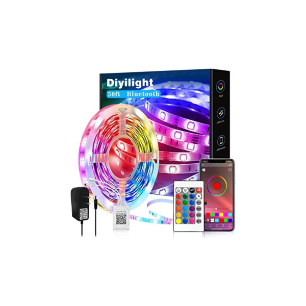  50 ft Smart Light Strips Via Amazon For Cheap