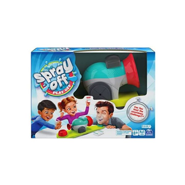 Spin Master Games Spray Off Play Off Water Splashing Challenge Kids Game Via Amazon For Sale
