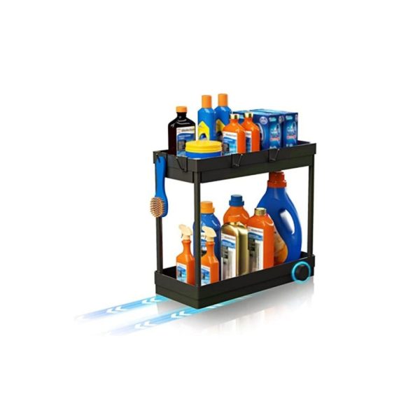 Multi-Purpose 2-Tier Under Sink Organizer Via Amazon For Cheap - Image 2