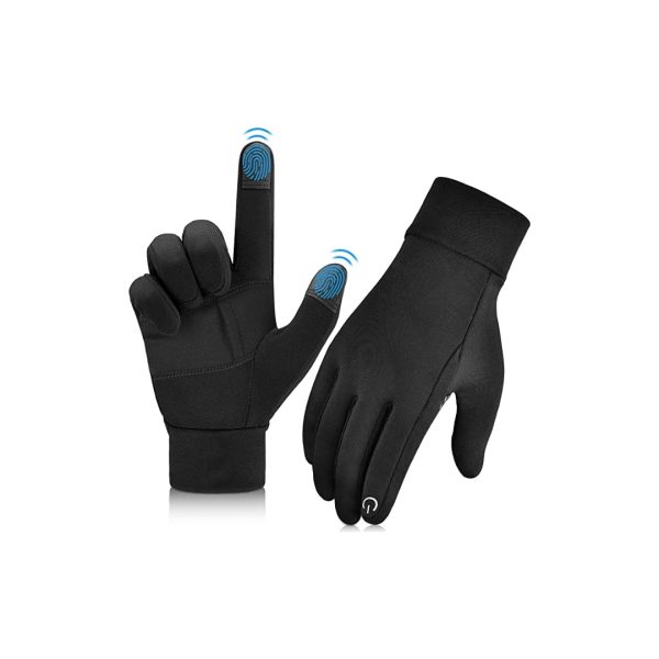 Touch Screen Winter Warm Black Gloves Via Amazon Online