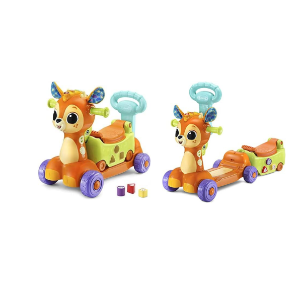 VTech 4-in-1 Grow-with-Me Fawn Scooter Via Amazon Fashion