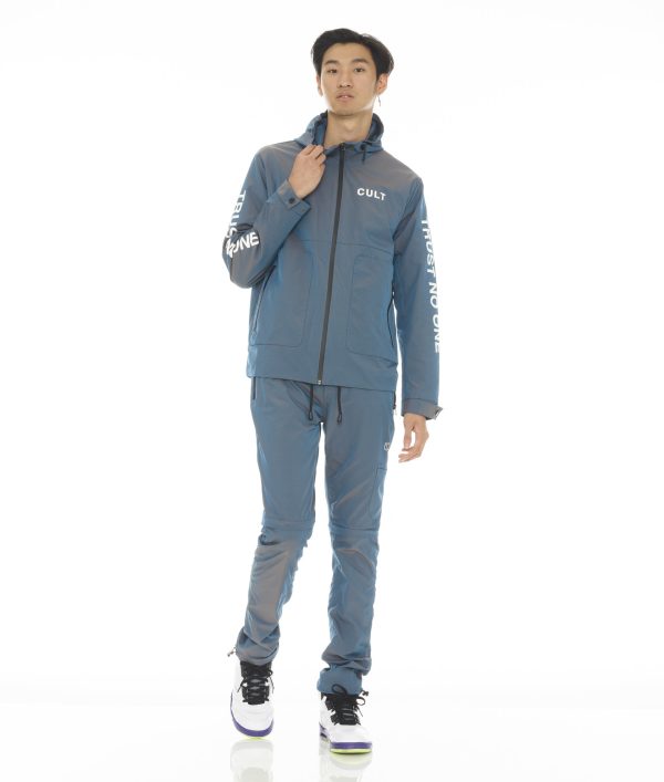 NYLON JACKET IN SEAFOAM Sale - Image 3