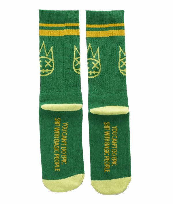 SOCKS IN KELLY GREEN For Sale
