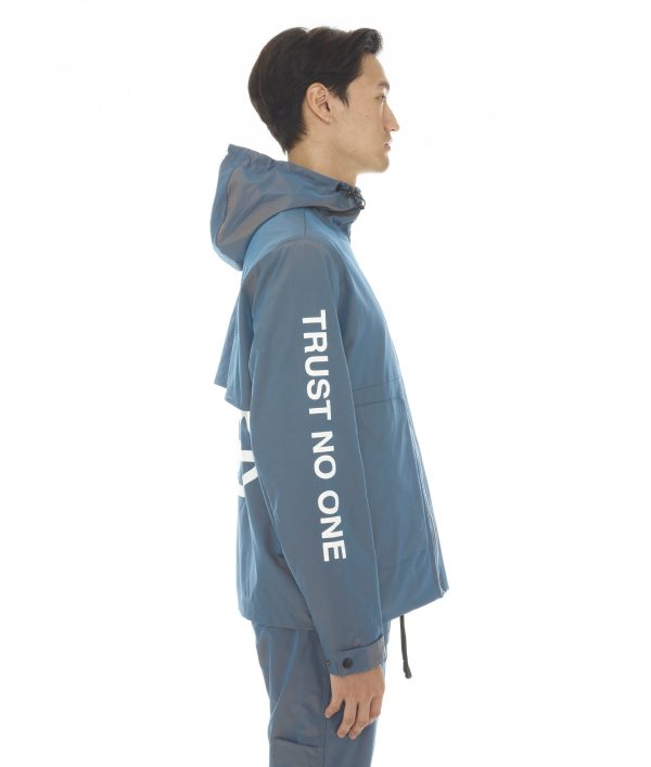 NYLON JACKET IN SEAFOAM Sale - Image 4