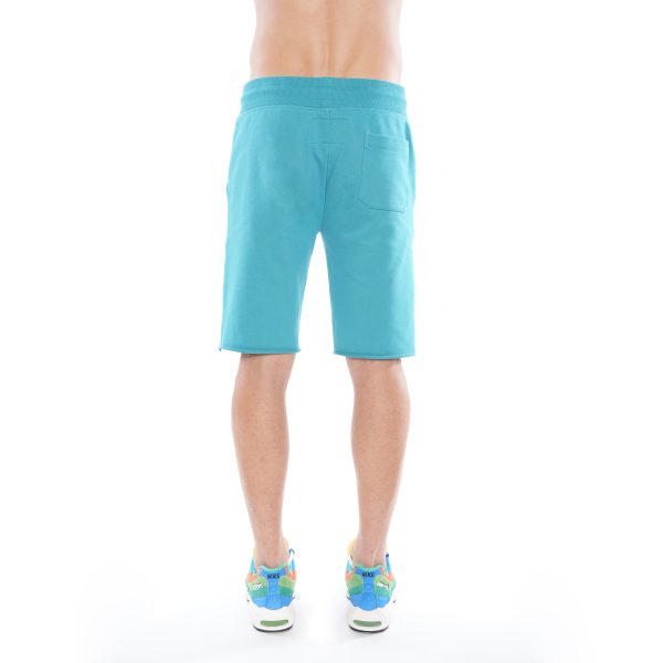 SWEATSHORT IN TILE BLUE on Sale - Image 2