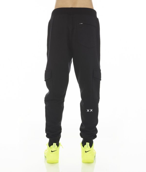 CARGO SWEATPANT IN BLACK Cheap - Image 5