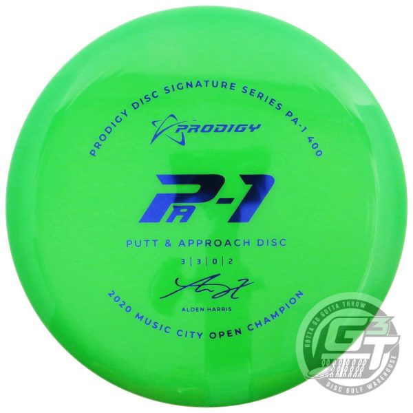 Prodigy Limited Edition 2022 Signature Series Alden Harris 400 Series PA-1 Putter Golf Disc Online Sale